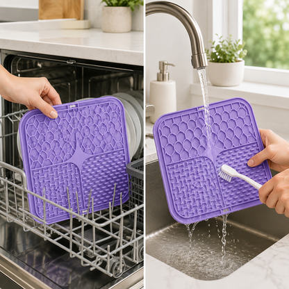 Petvara Waterproof Slow Feeder Lick Mat