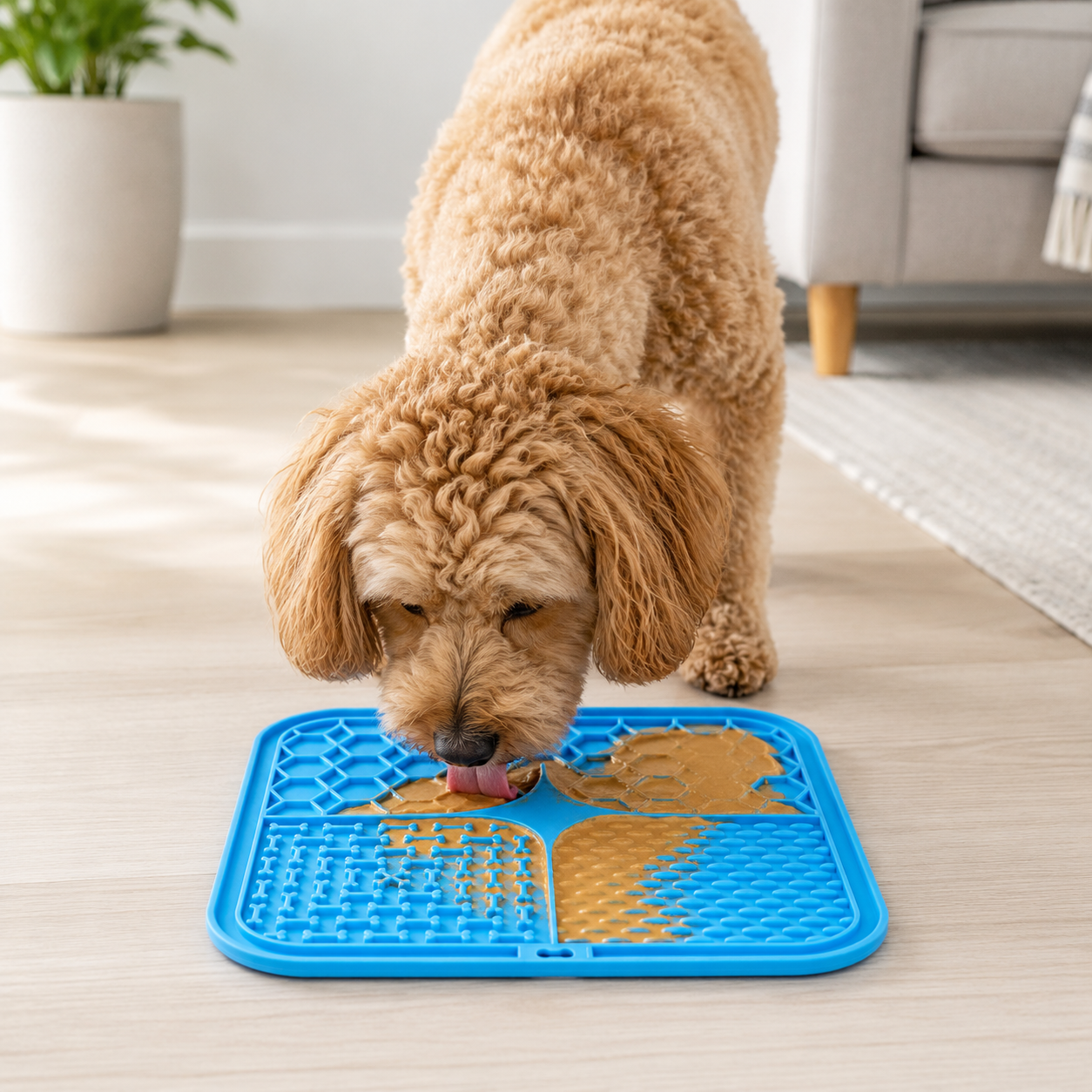 Petvara Waterproof Slow Feeder Lick Mat